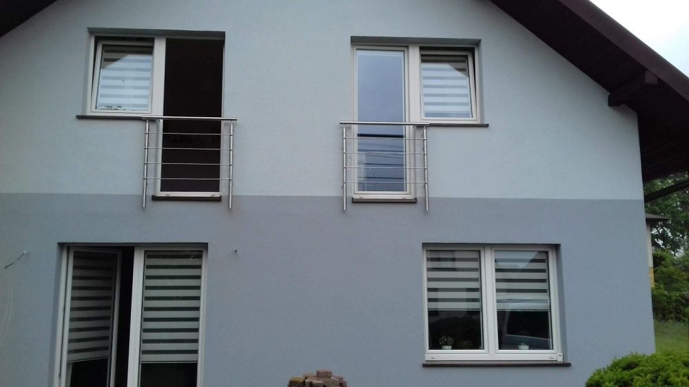 Balustrady ze stali nierdzewnej balkony schody poręcze najtaniej