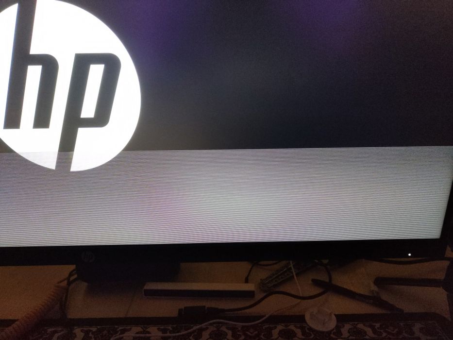 Монітор HP X34, бита матриця