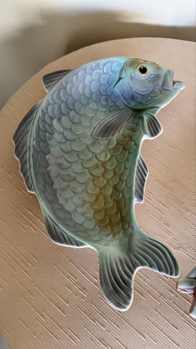 Peça decorativa louça vintage