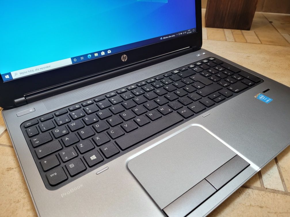 Laptop HP Probook 650- i5 / 8gb ram / dysk 500gb /Super Bateria Szybki