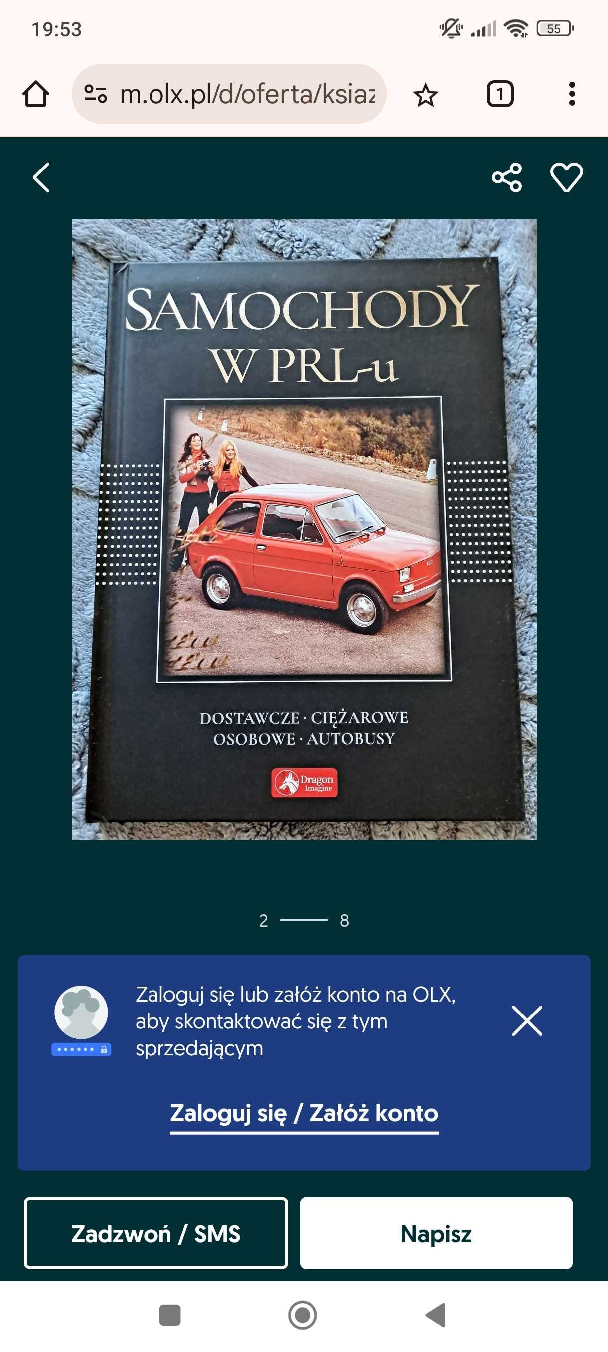 Książki o motoryzacji PRL Szelichowski, Zakrzewski, Szczerbicki, Bukow