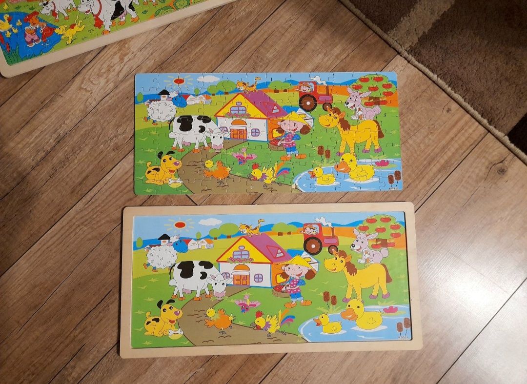 Puzzle drewniane dla dzieci