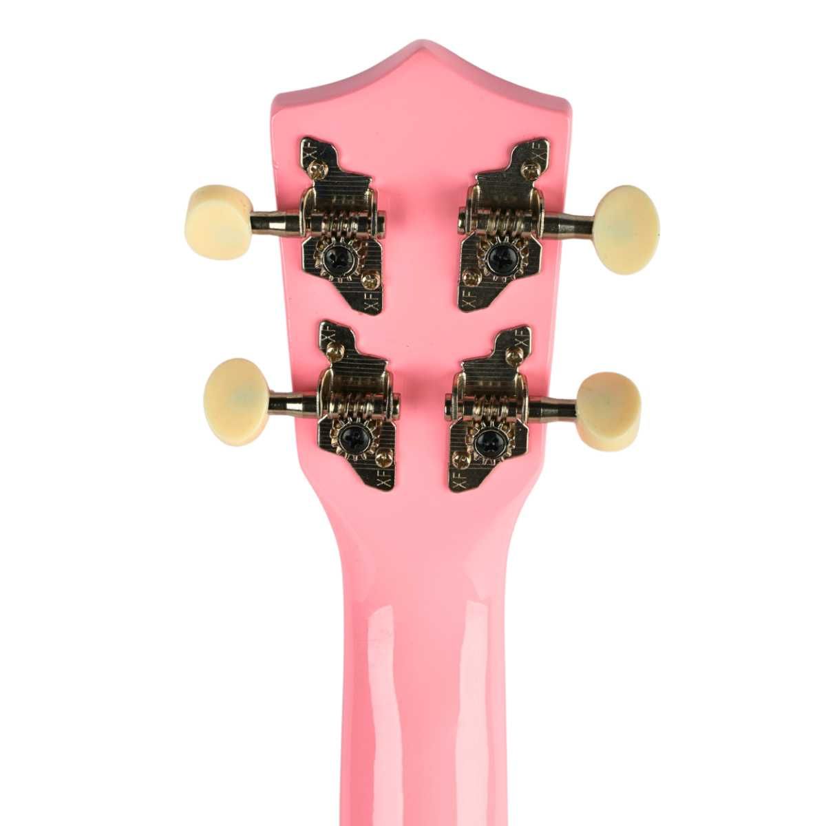Ukulele sopranowe SUPRIMO UK21 SET PK różowe ZESTAW
