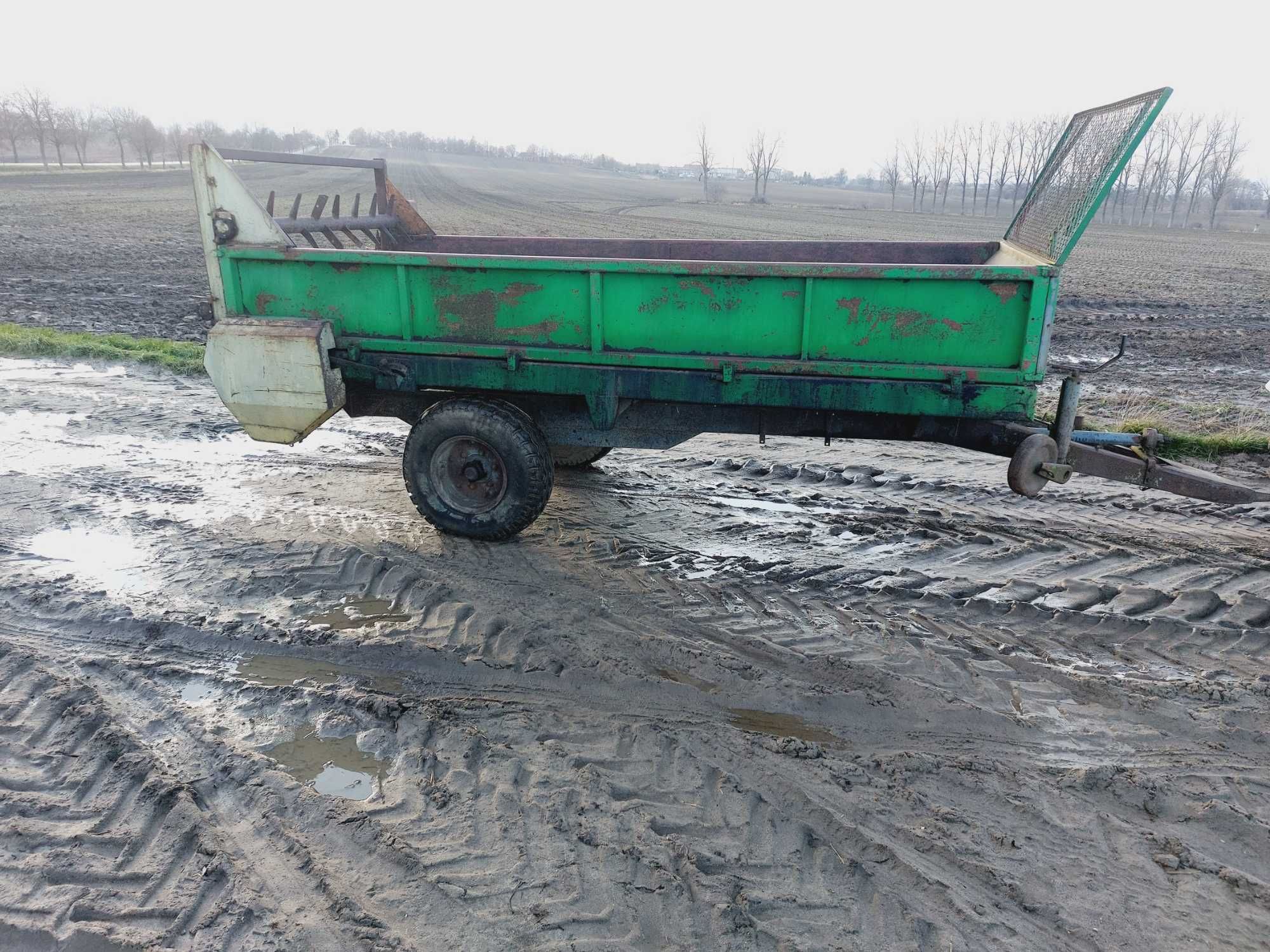 Rozrzutnik obornika 3.5t czarna białostocka