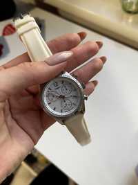 Damski zegarek Timex T2P061 chronograph srebrny srebro wodoszczelny