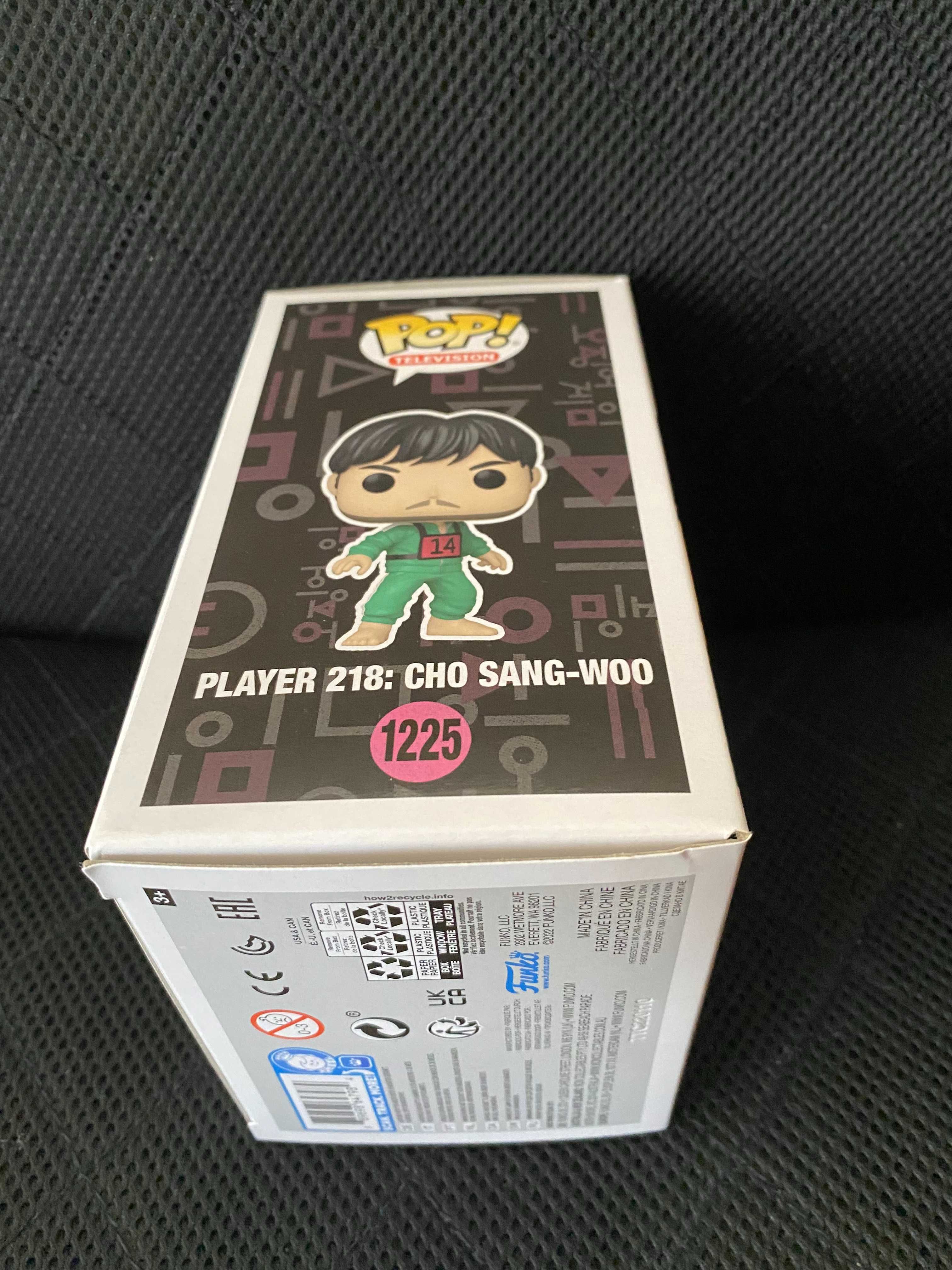 Funko Pop Television: Player 218 Cho Sang-Woo-Squid Game #1225 - Novo