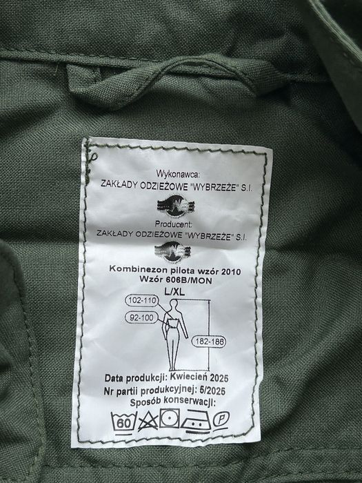 Kombinezon pilota wzór 2010 WZÓR 6063 / MON