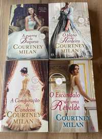 Pack 4 livros de Courtney Milan
