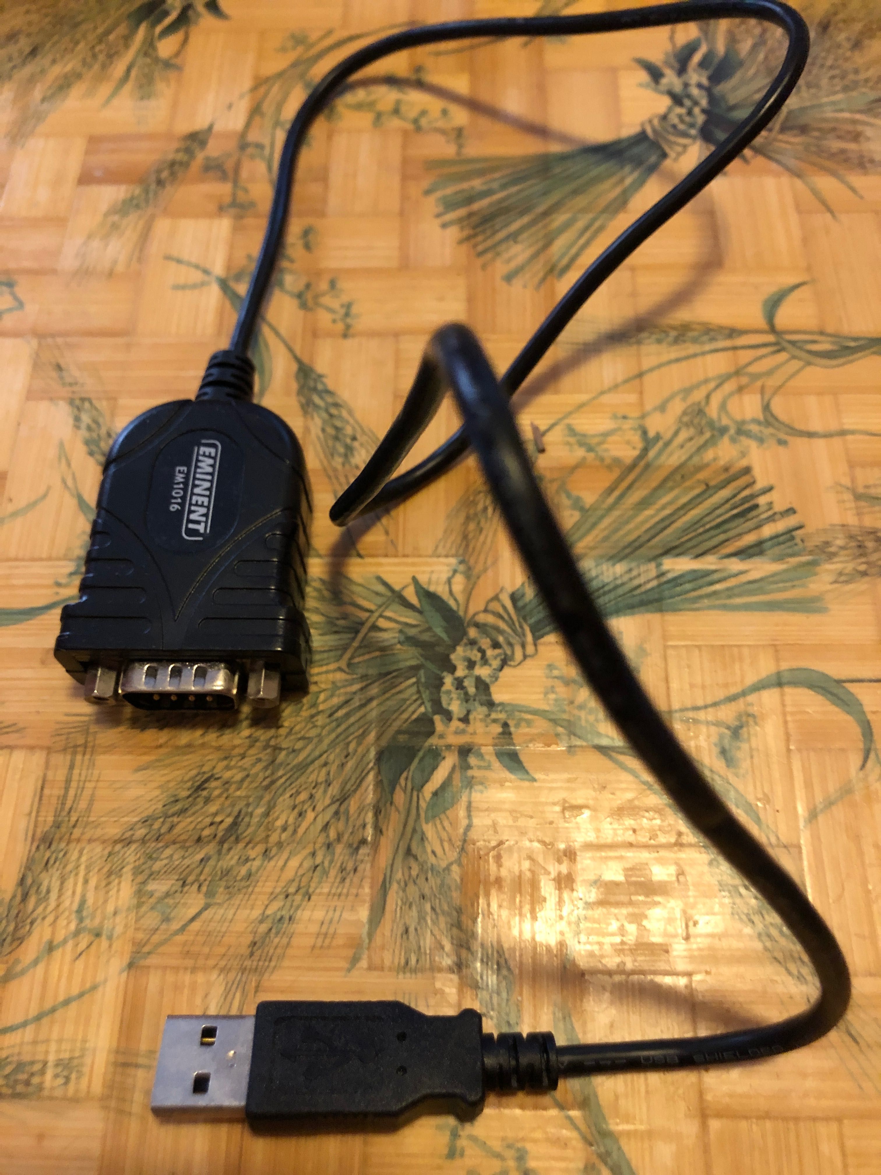 "Eminent" конвертер  USB-RS232(serial).