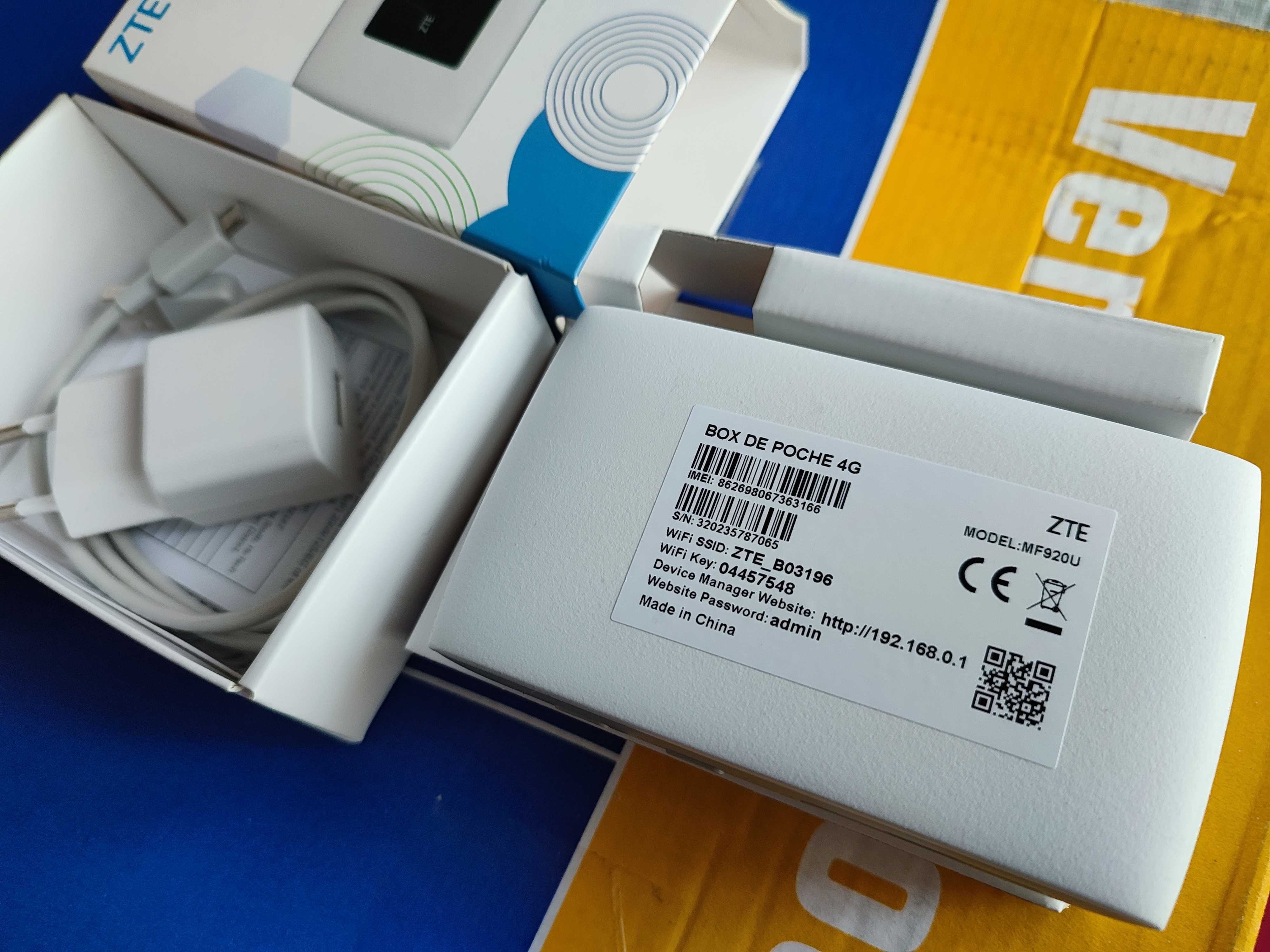 ZTE MF920U 4G Hotspot Router