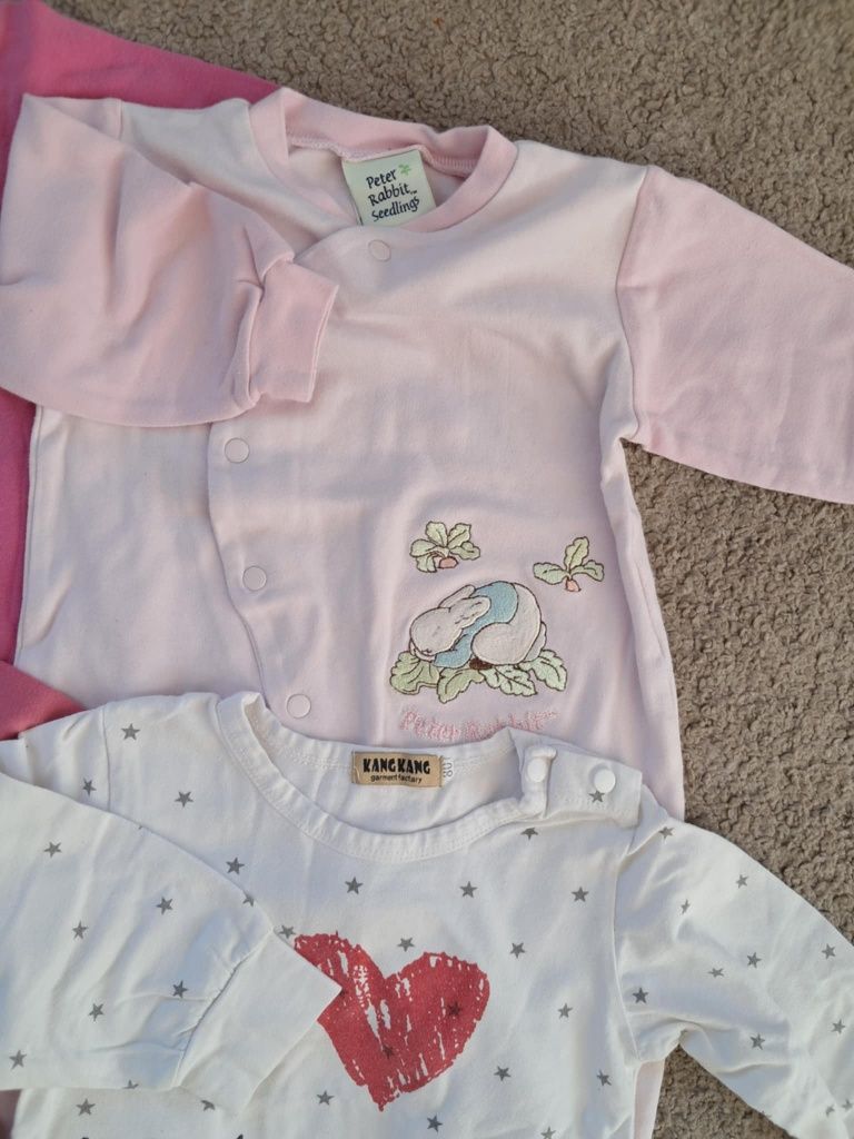 Pajacyki śpioszki dla dziewczynki 9-12 msc Next Primark George