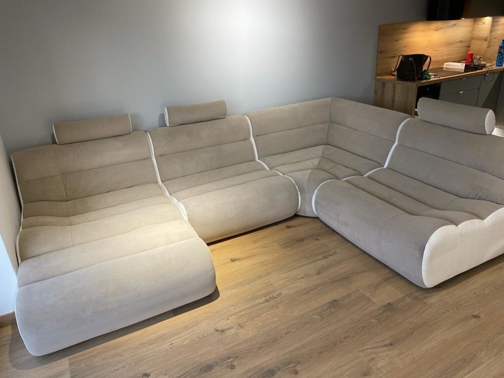 Sofa Modułowa Bezowa