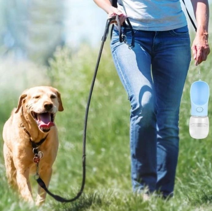 Butelka Miska Na Wodę Przenośna Poidło Dla Psa Turystyczna 350 Ml S9