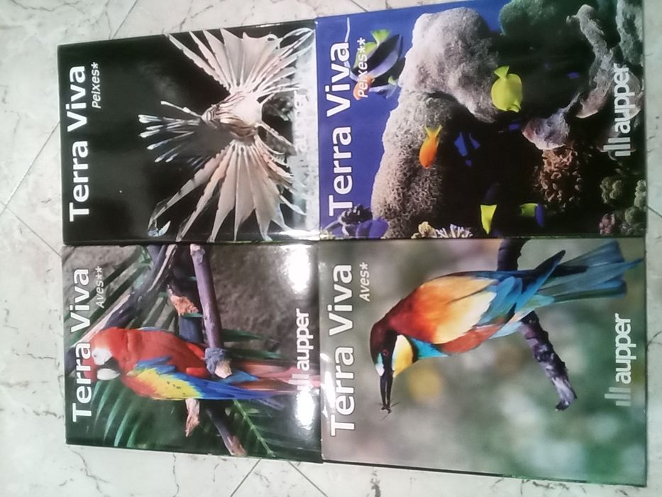 Livros coleção Terra Viva Animais
