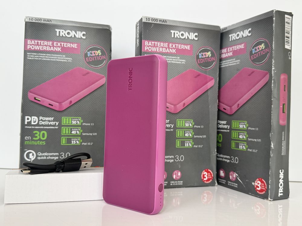 Новий Повербанк TRONIC 10000мАг Павербанк PowerBank