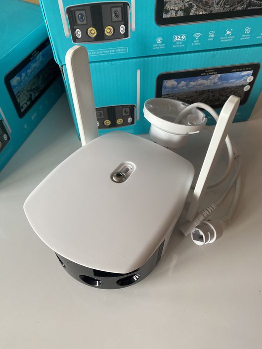 WiFi Камера видеонаблюдения панорамная 4мп 8мп