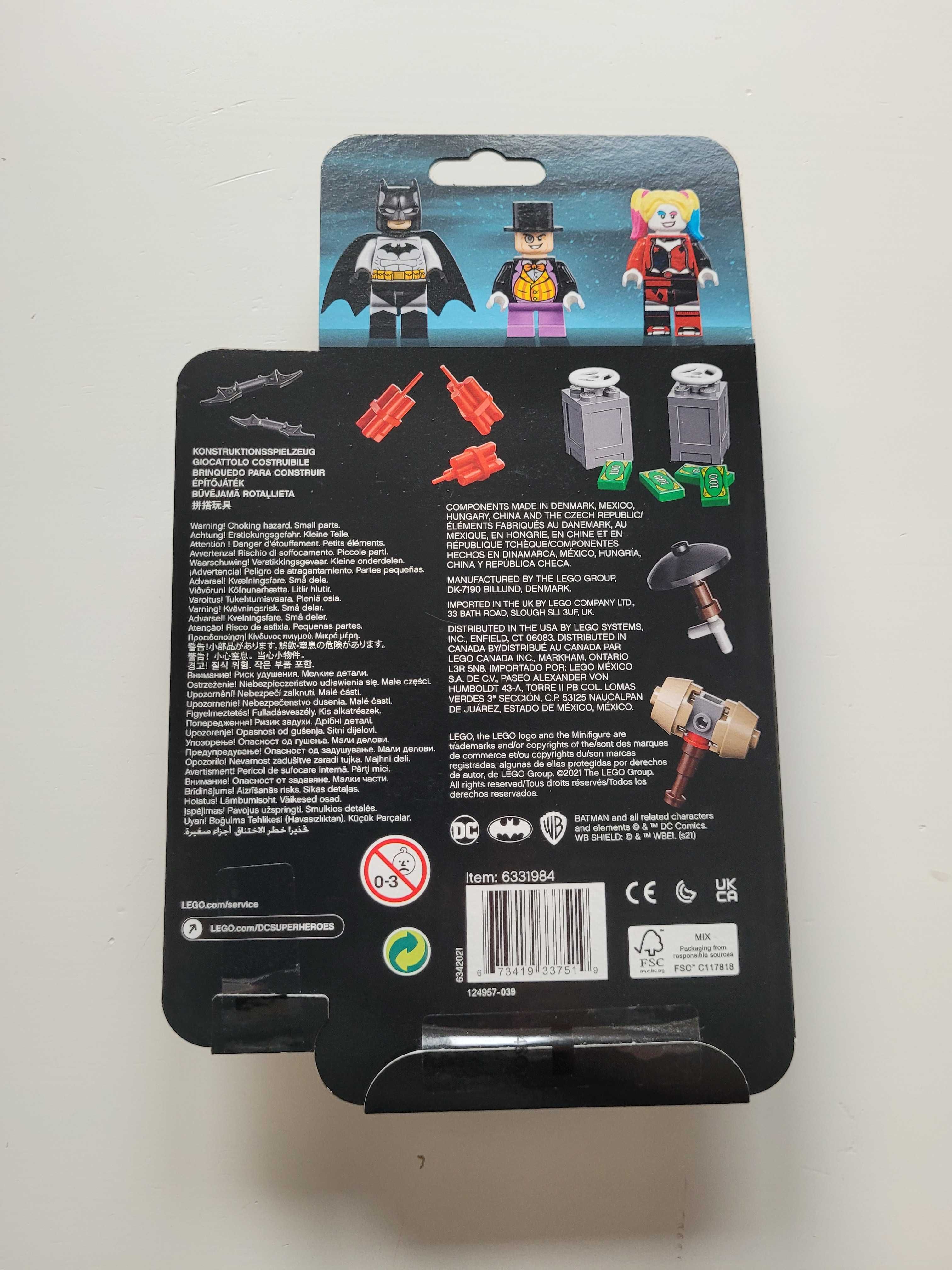 Lego 40453 Batman kontra Pingwin i Harley Quinn nowy