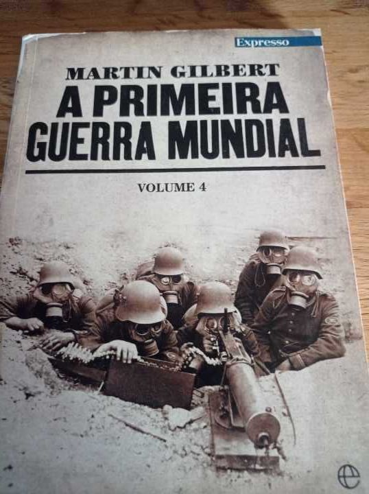 vendo livro A primeira guerra mundial vol 4 Martin Gilbert