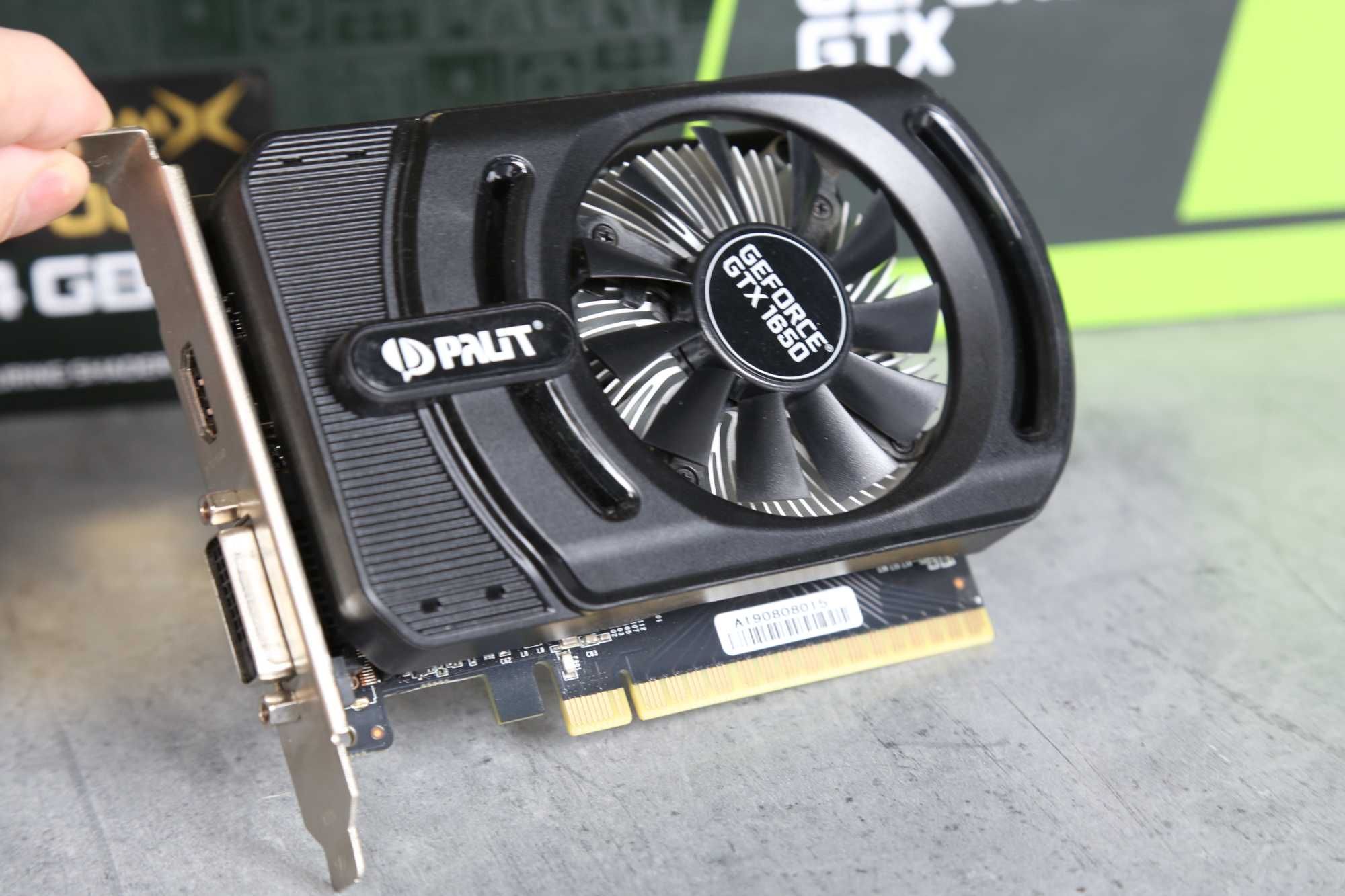 Karta Graficzna GeForce GTX 1650 StormX 4GB GDDR5 128b OC energooszcz.