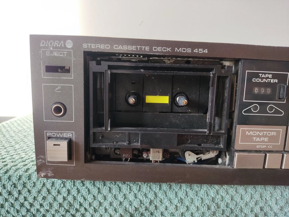Radio CD magnetofon DIORA MDS 454 Cassette Unitra Technics CZĘŚCI