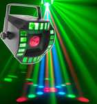 Jogo de luzes Chauvet Cubix 2.0 a LEDs, som e DMX