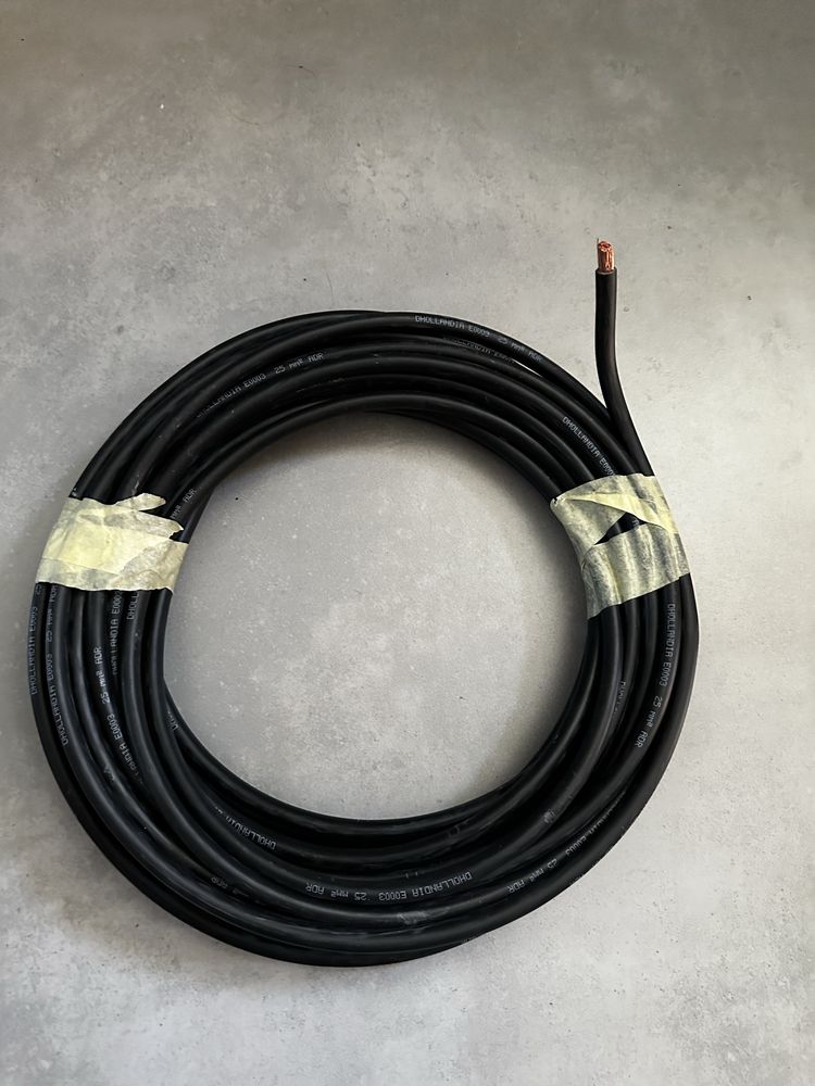 Przewód kabel 1x25mm2, 12 metrow