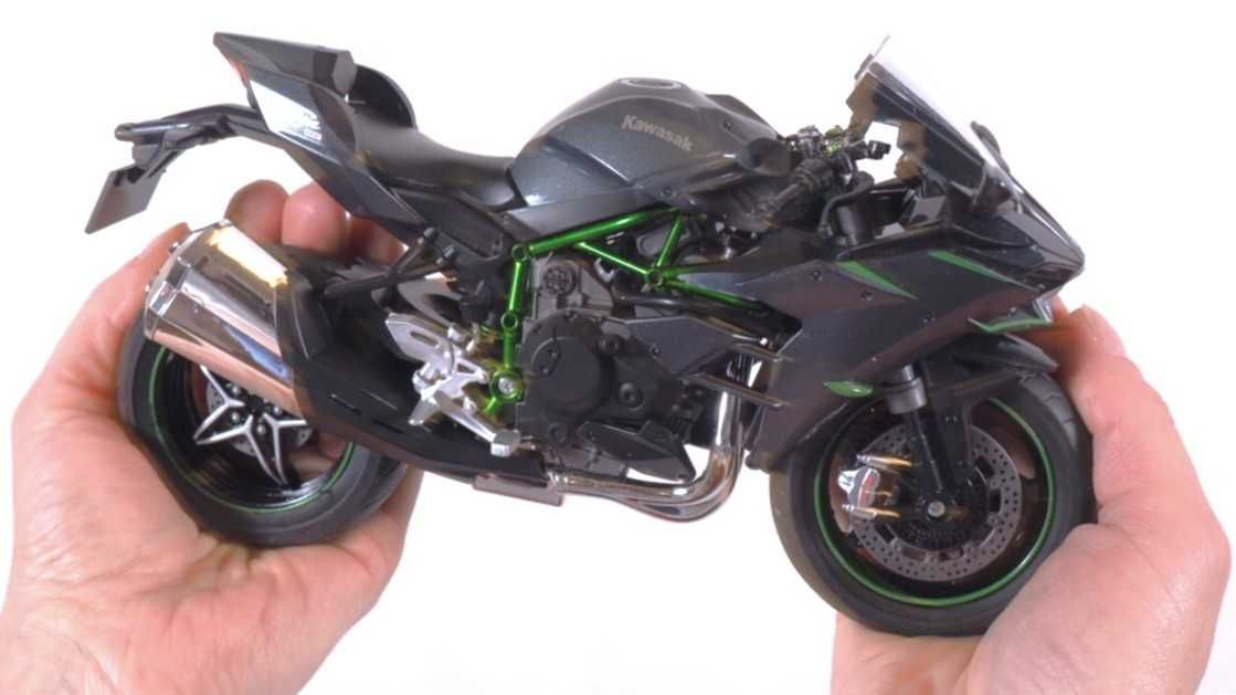 Kawasaki H2 model XXL + dźwięk i światła - nie zabawka, dla konesera