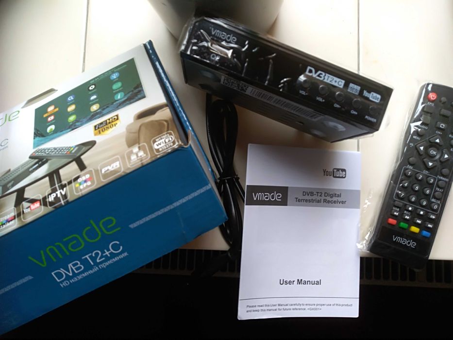 decoder dvbt2, sat,kablowa