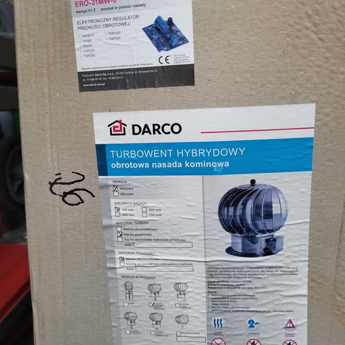 Nasada kominowa DARCO