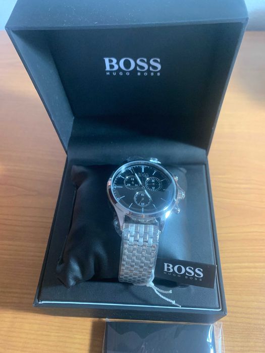 Relógio Hugo Boss Prateado & Preto