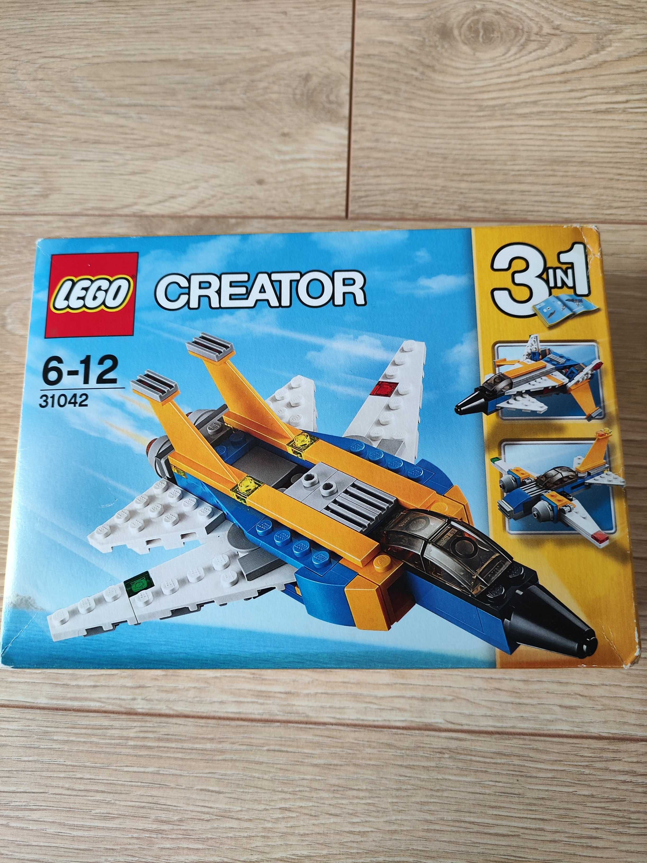 Zestaw LEGO creator super ścigacz 31042