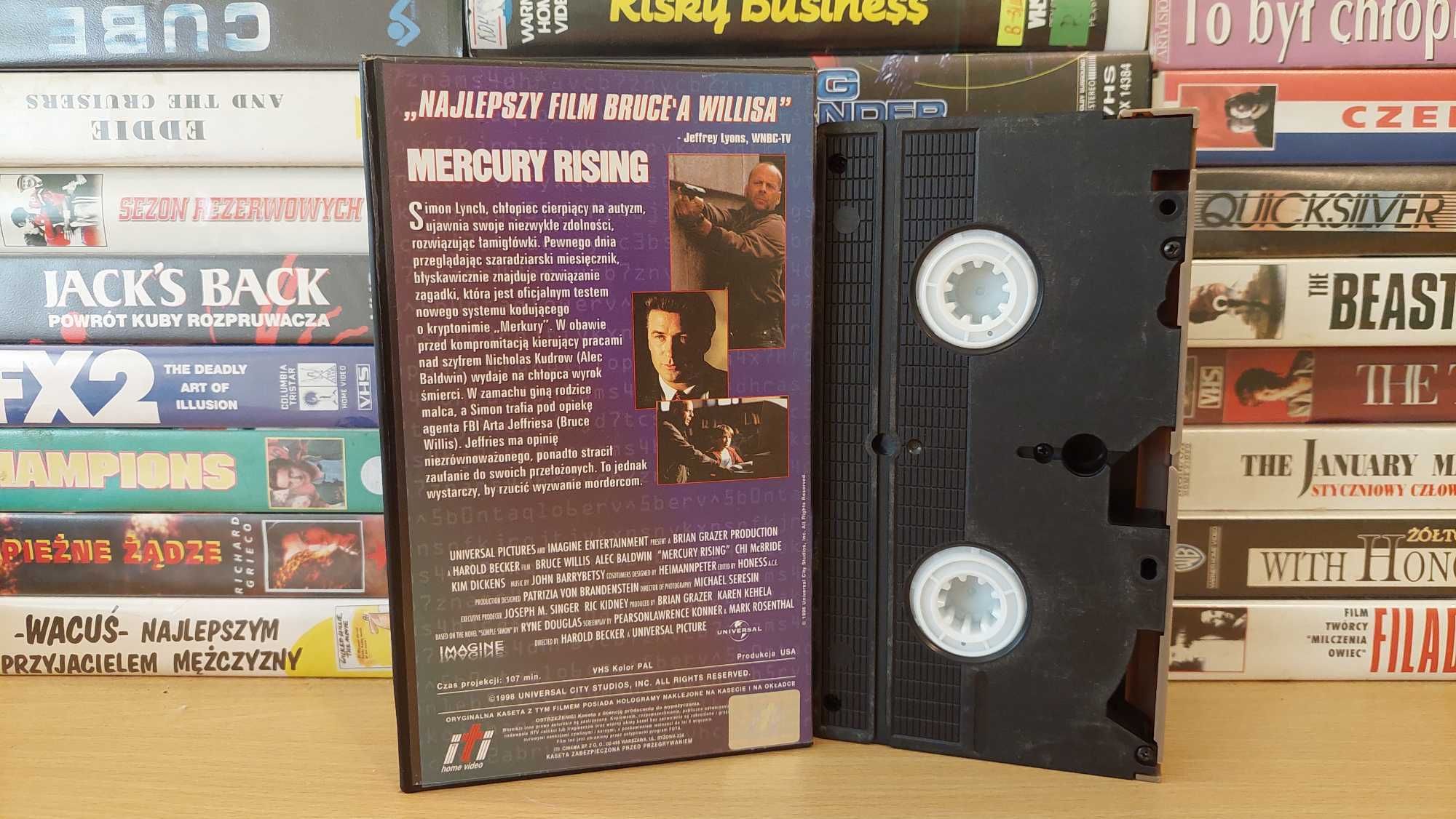 Kod Merkury (Mercury Rising) - VHS