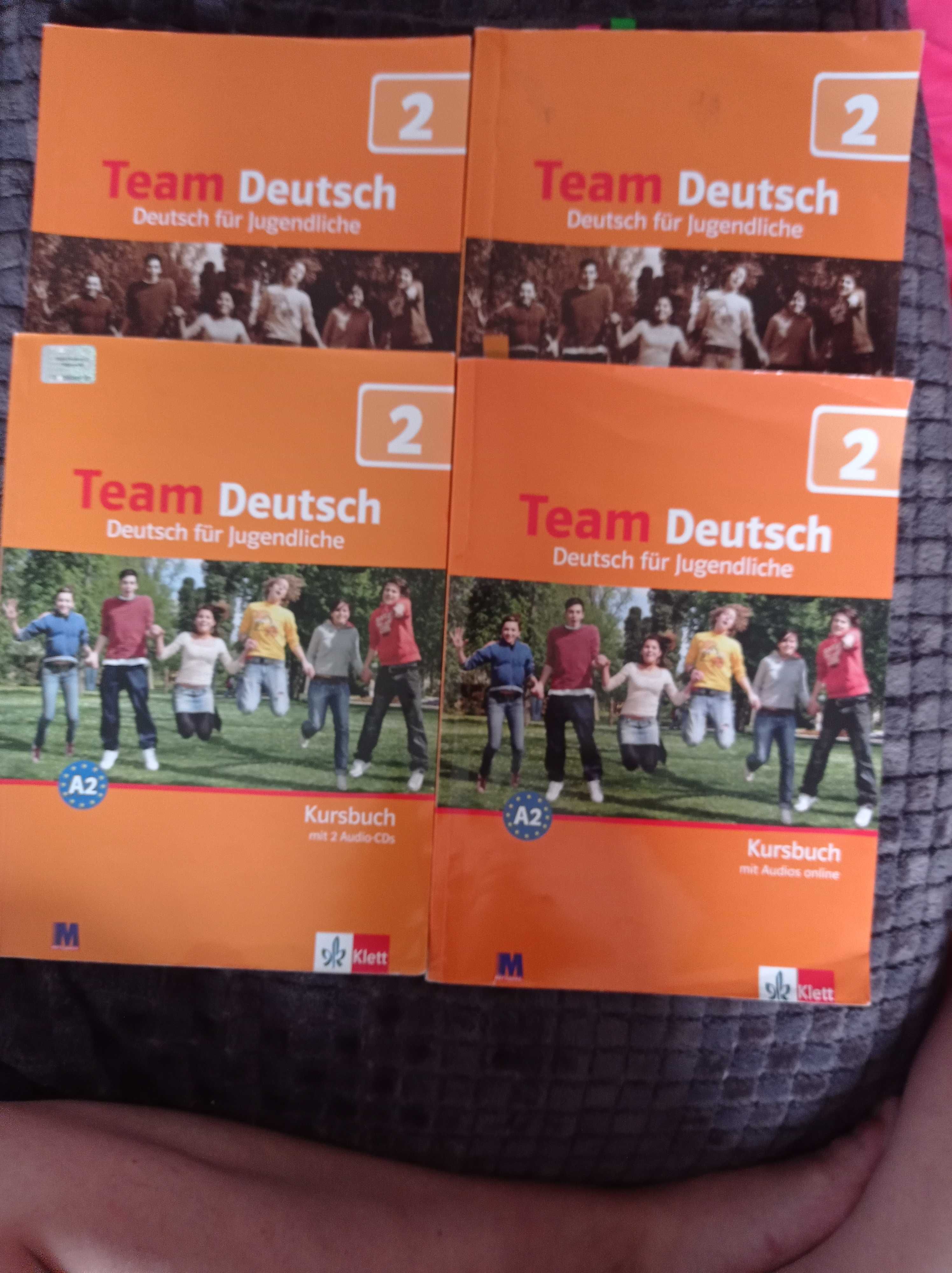 Навчальний комплект з німецької мови Team Deutsch 2