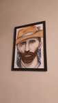 Obraz Vincent Van Gogh portret handmade a3