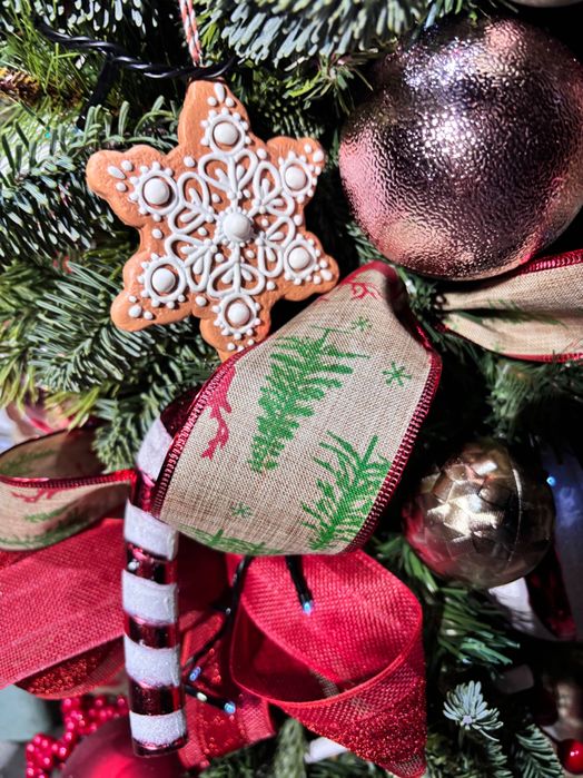 Гірлянда різдвяна для дверей камінів