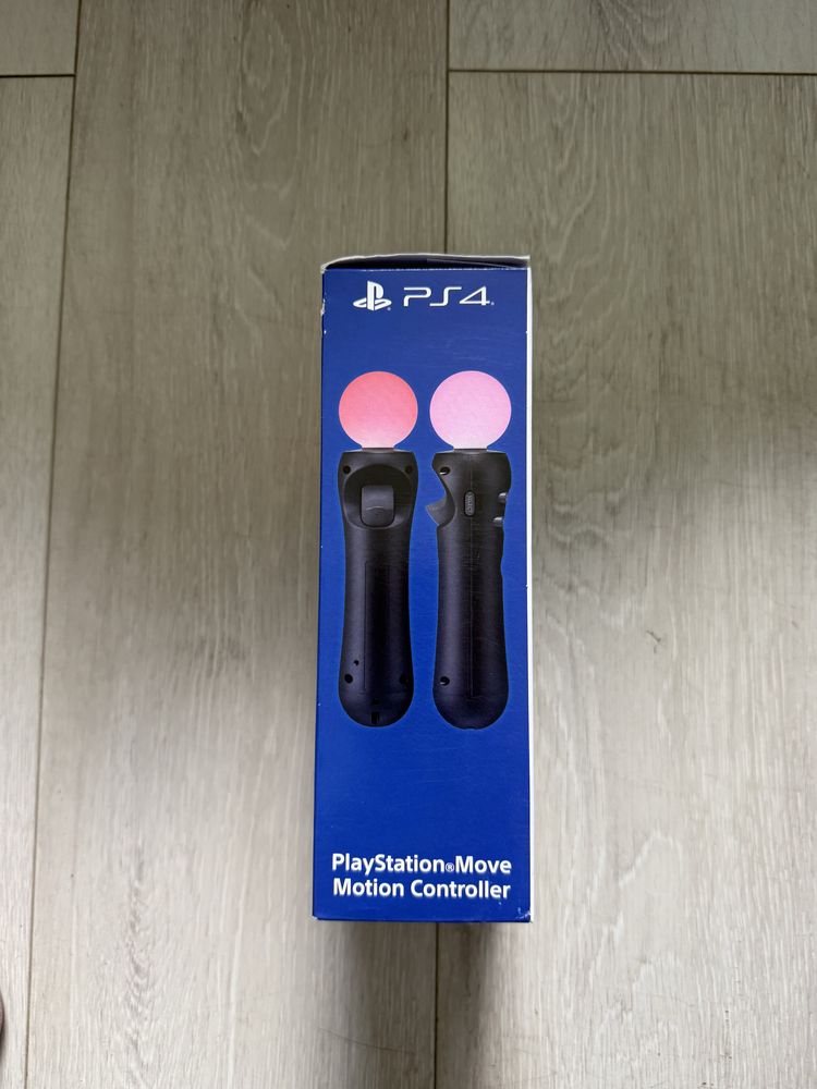 2 Kontrolery ruchu Move Sony VR PS4 CECH-ZCM2E Nowy Komplet !