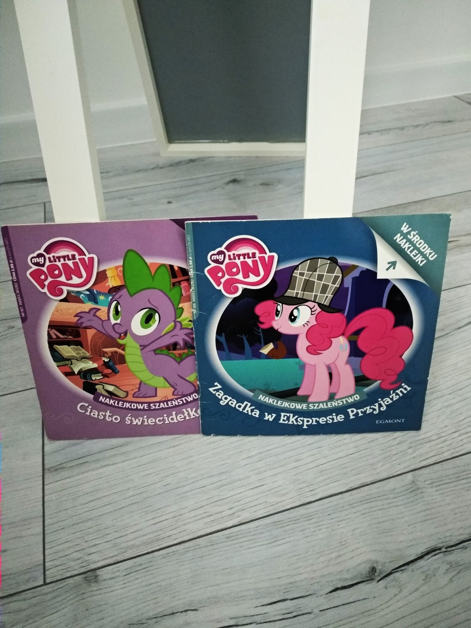 Książeczki z serii My little pony Egmont