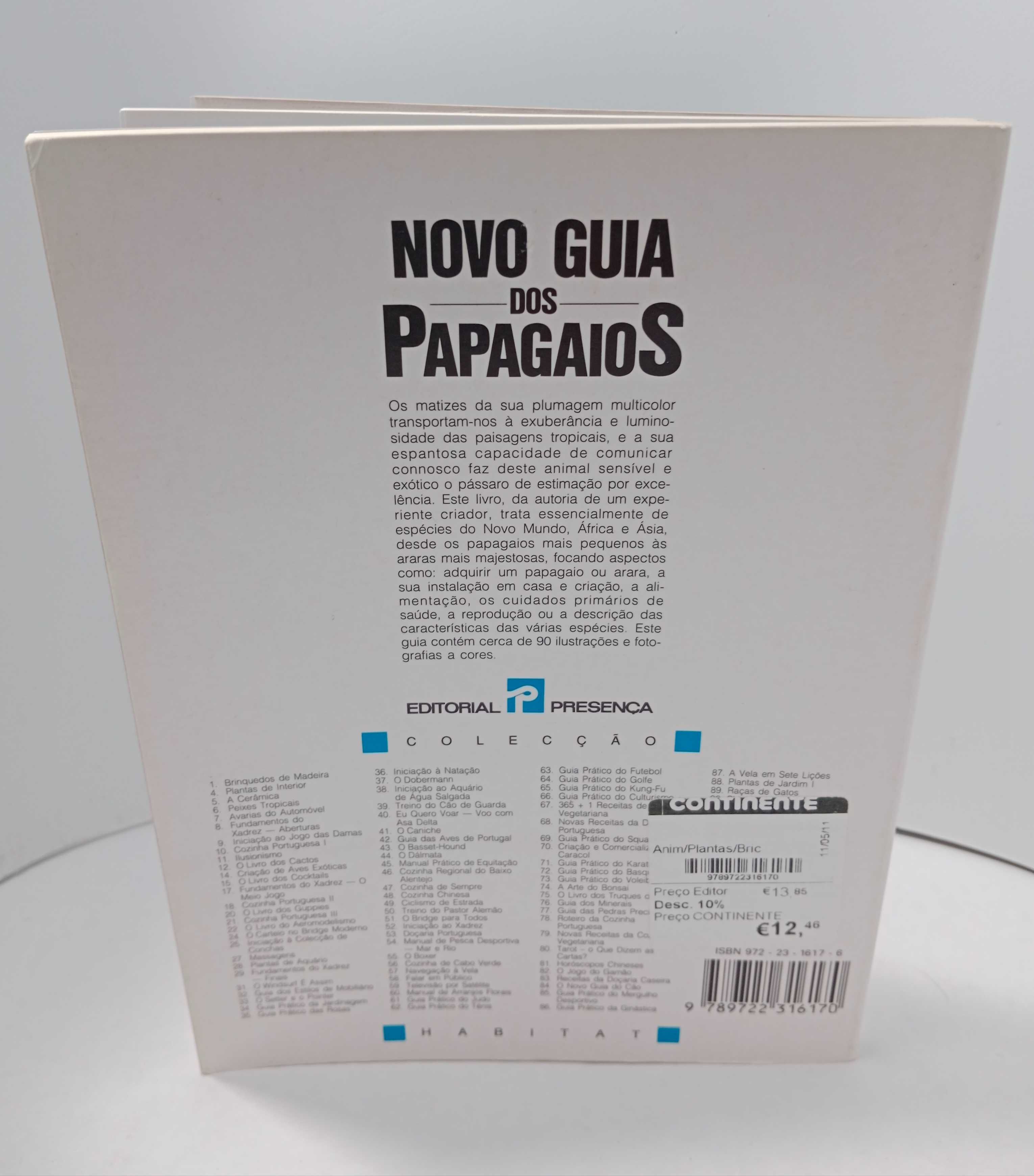 Novo Guia dos Papagaios – Coleção Habitat