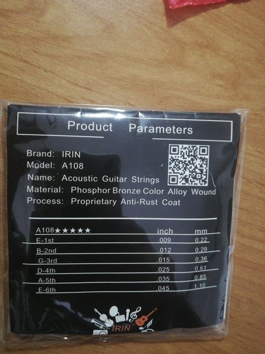 Cordas para guitarra