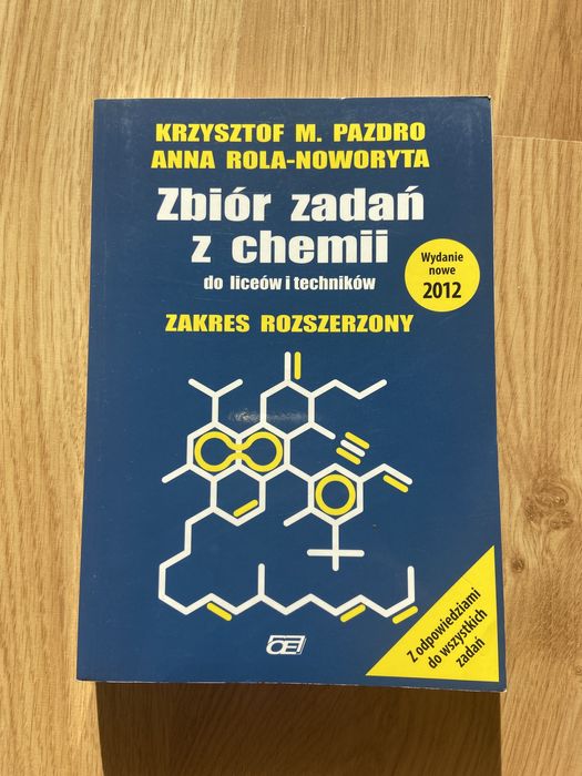 Zbior zadan z chemii Pazdro