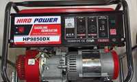 Генератор бензиновий 3,3 кВт HIROPOWER HP9850DX Мідь!