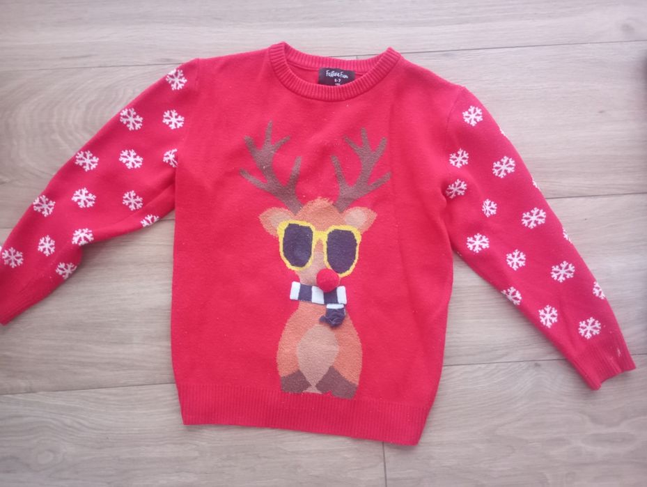 Świąteczny sweter  122-128