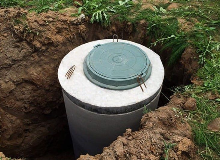 Каналізація з бетонних кілець септик - ТУ15 монтаж за день