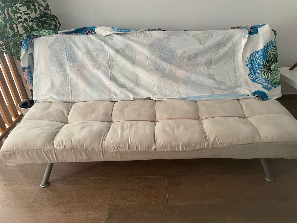 Sofa cama 3 lugares com 2 capas