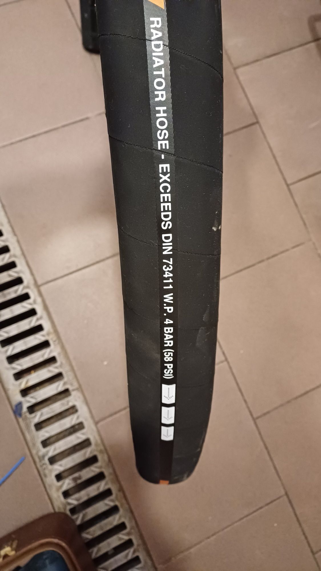 Wąż gumowy FI 48 mm do 120°C (2m)