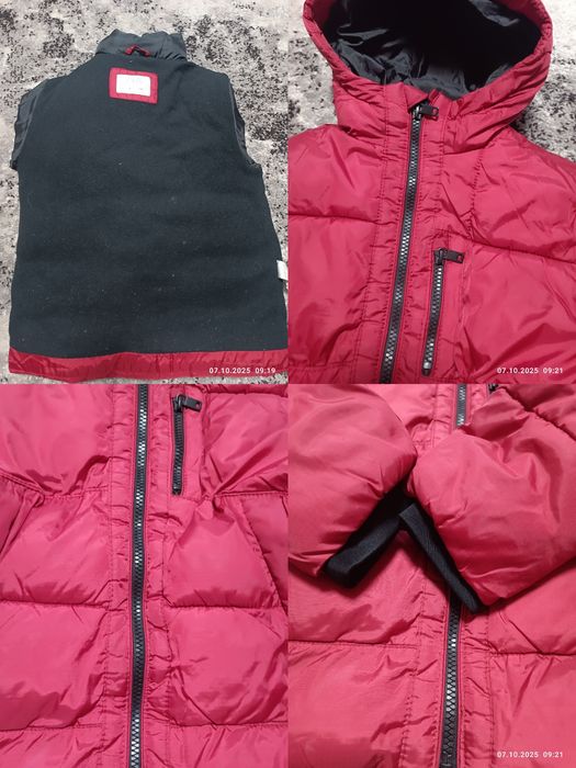 Теплі куртки Zara 116см для двійнят