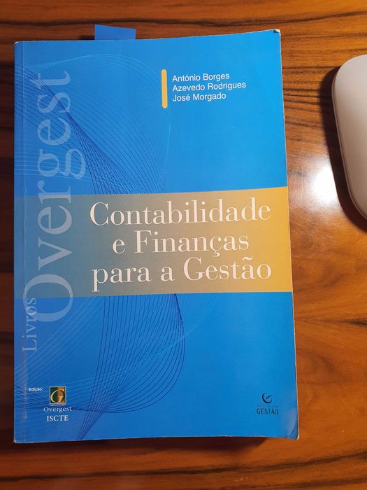 Contabilidade e Finanças para a gestão