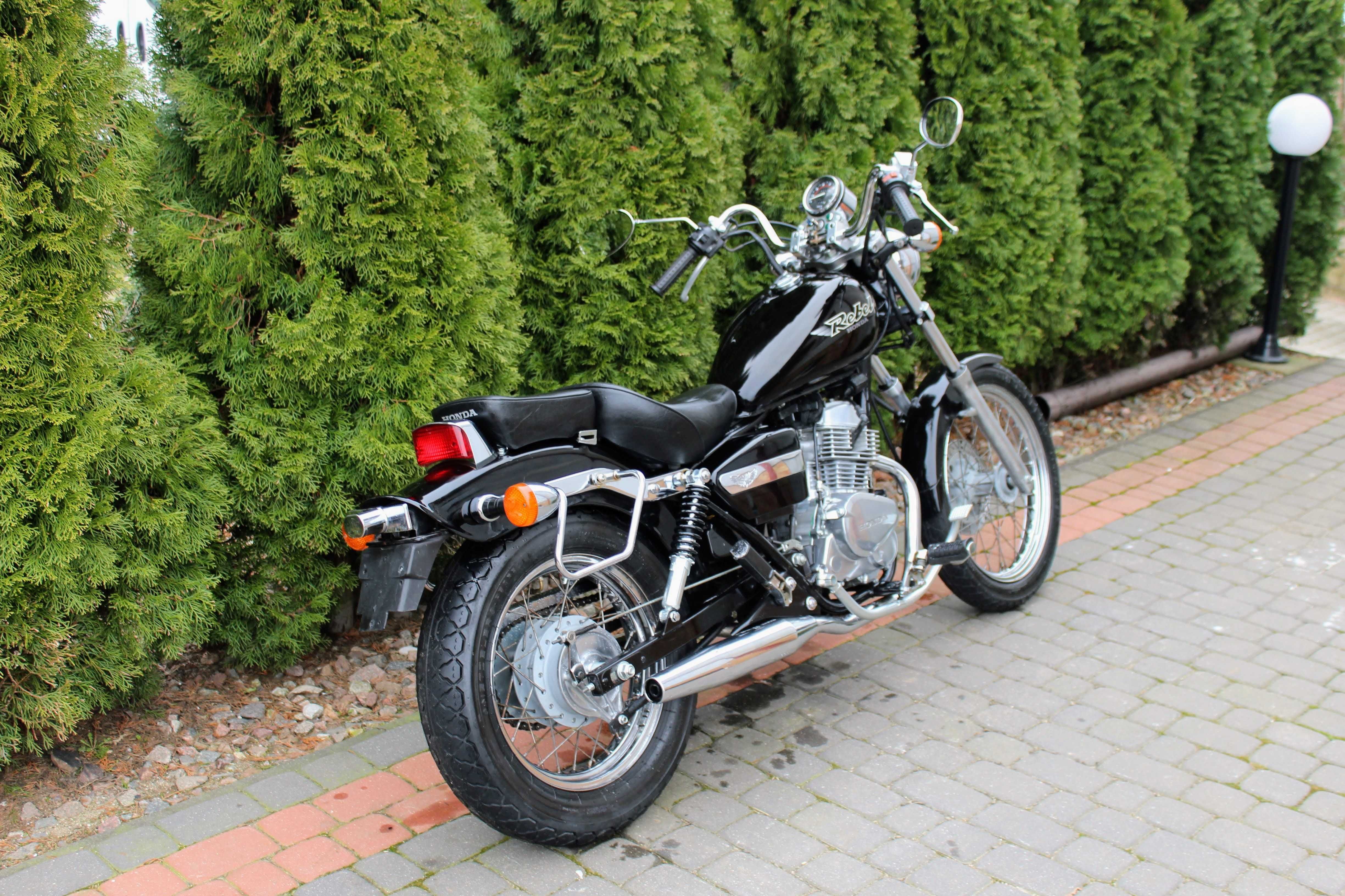 Honda CA Rebel 125 kat A1 B Niski przebieg TRANSPORT RATY nie virago