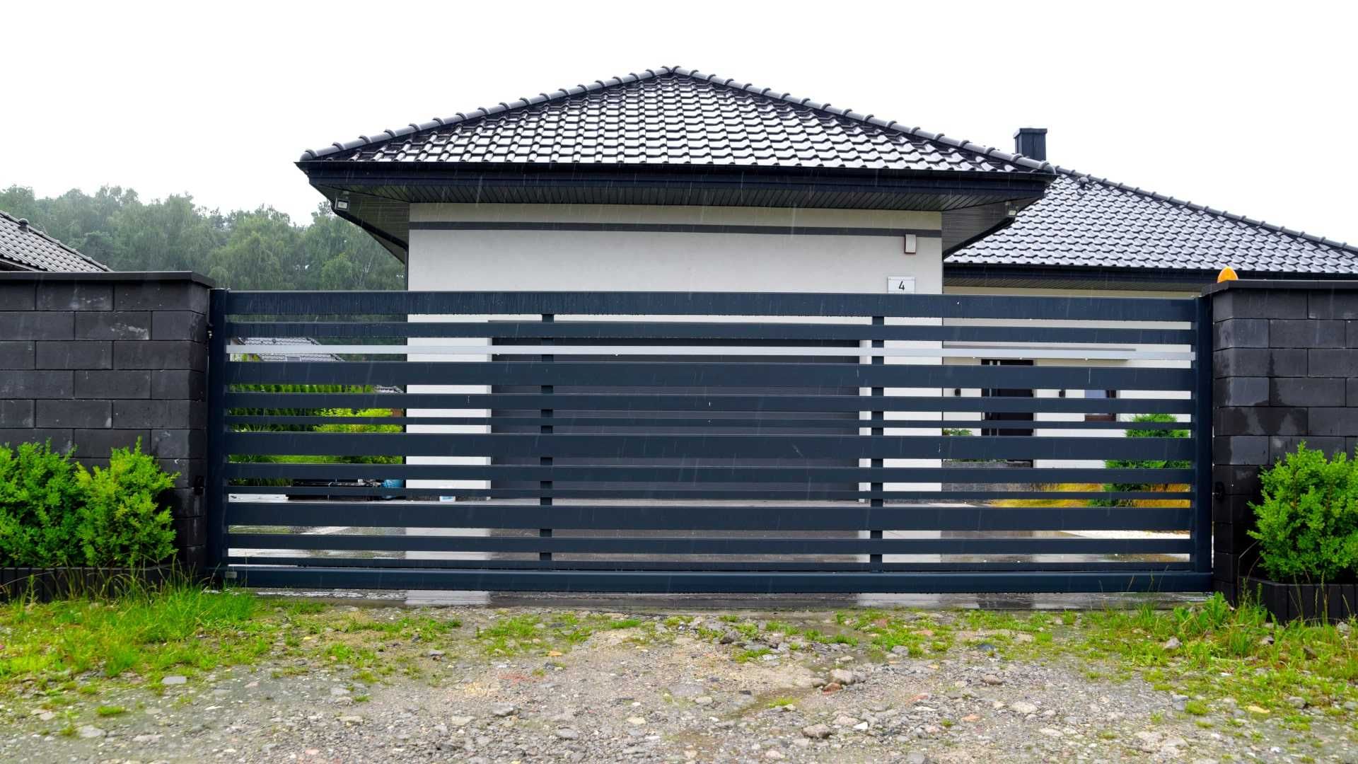 ZALU Ogrodzenie Płot Aluminiowe  Profil Palisada Montaż Automatyka