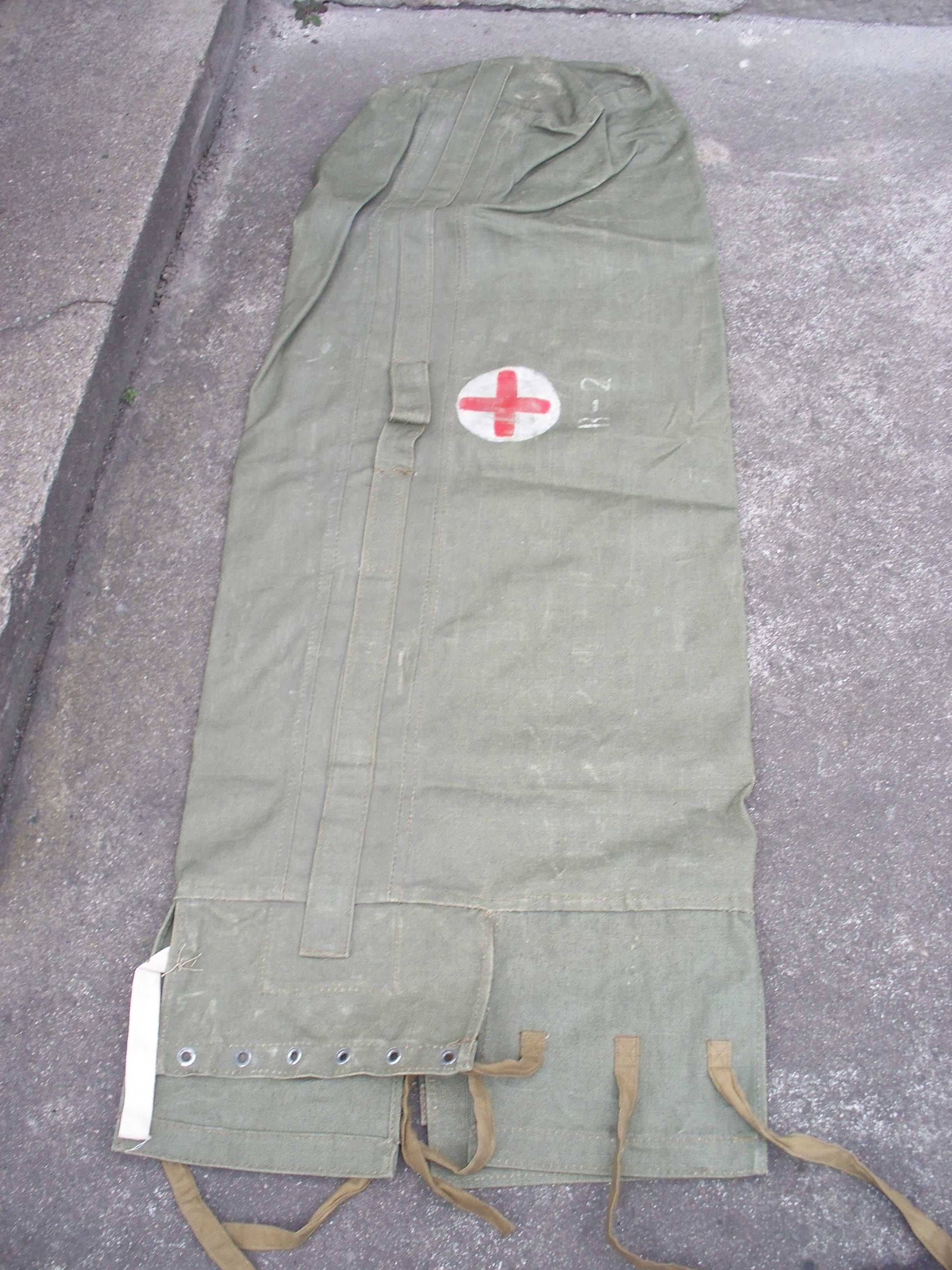 Worek transportowy - wojskowy - brezentowy - medyczny - 115 cm - 120 L